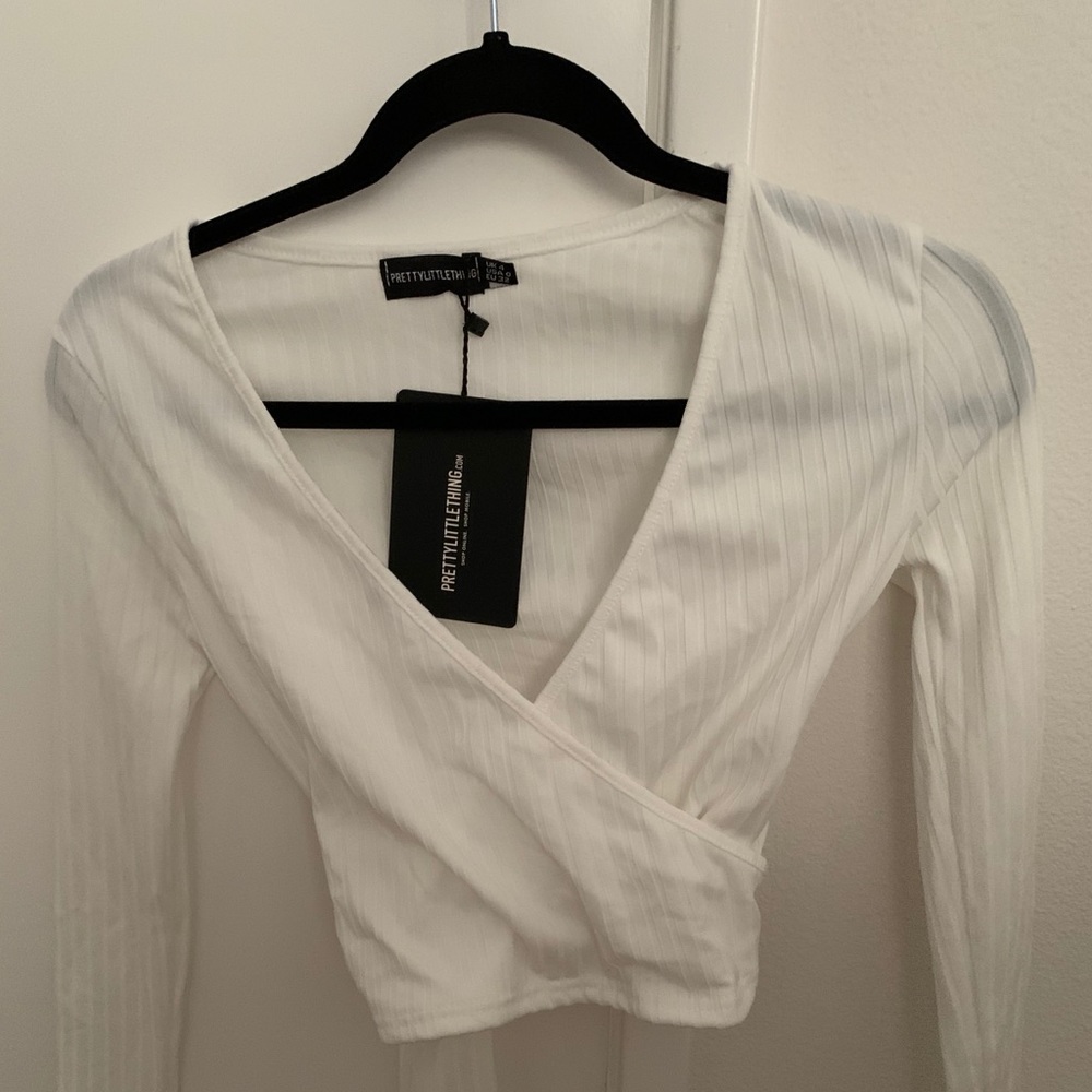 Pretty little thing white top